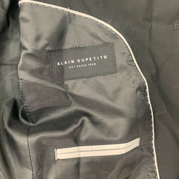 Alain Dupetit Suit Jacket Mens 40R 3 Button Single Breasted Notched Blazer New - Picture 7 of 13